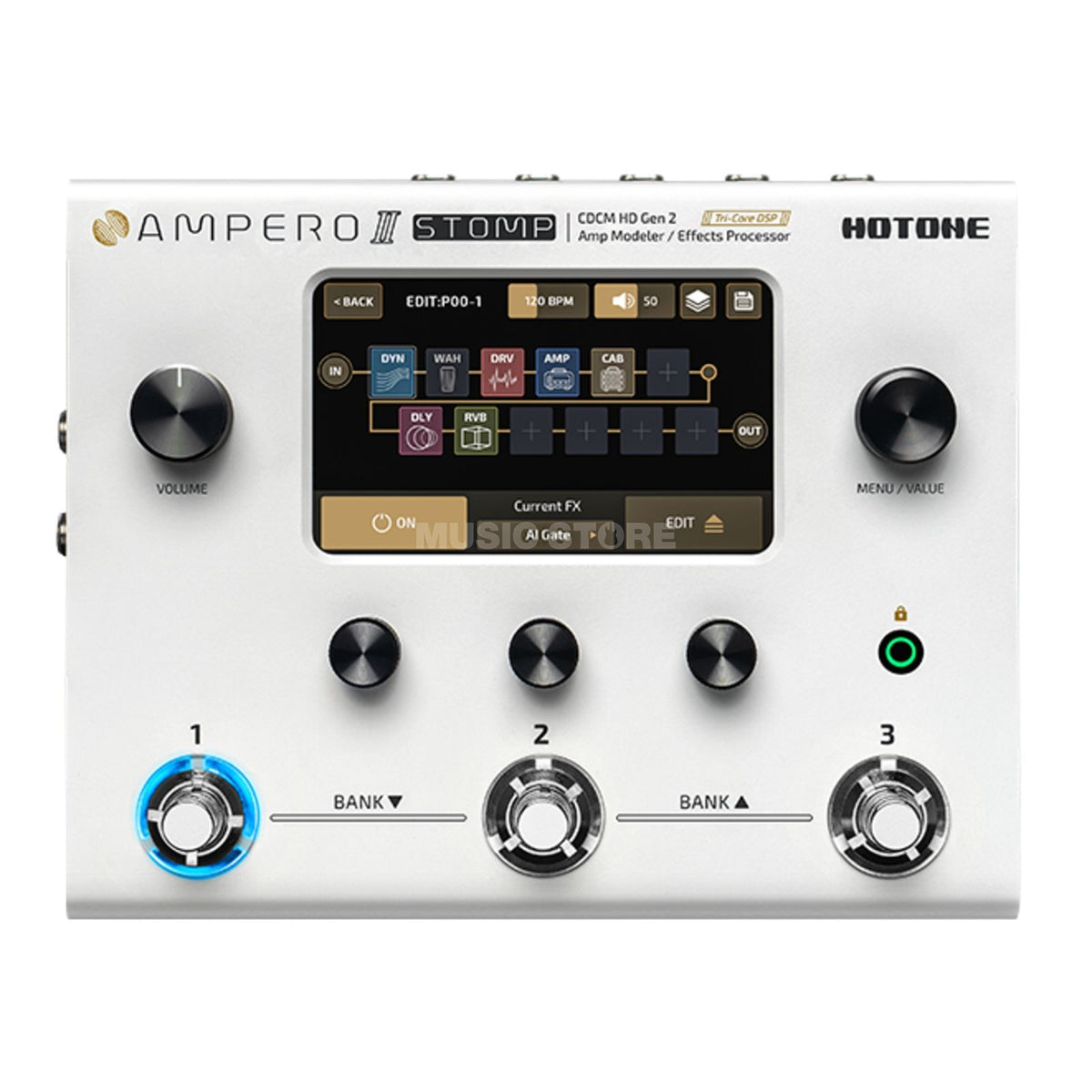 Hotone Ampero II Stomp — Tom Lee Music