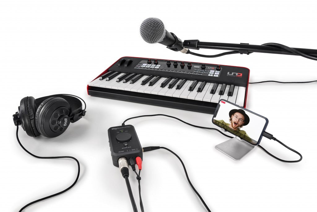 IK Multimedia iRig Stream Pro - 4-in, 2-out Streaming Audio Interface