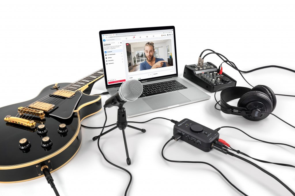 IK Multimedia iRig Stream Pro - 4-in, 2-out Streaming Audio Interface
