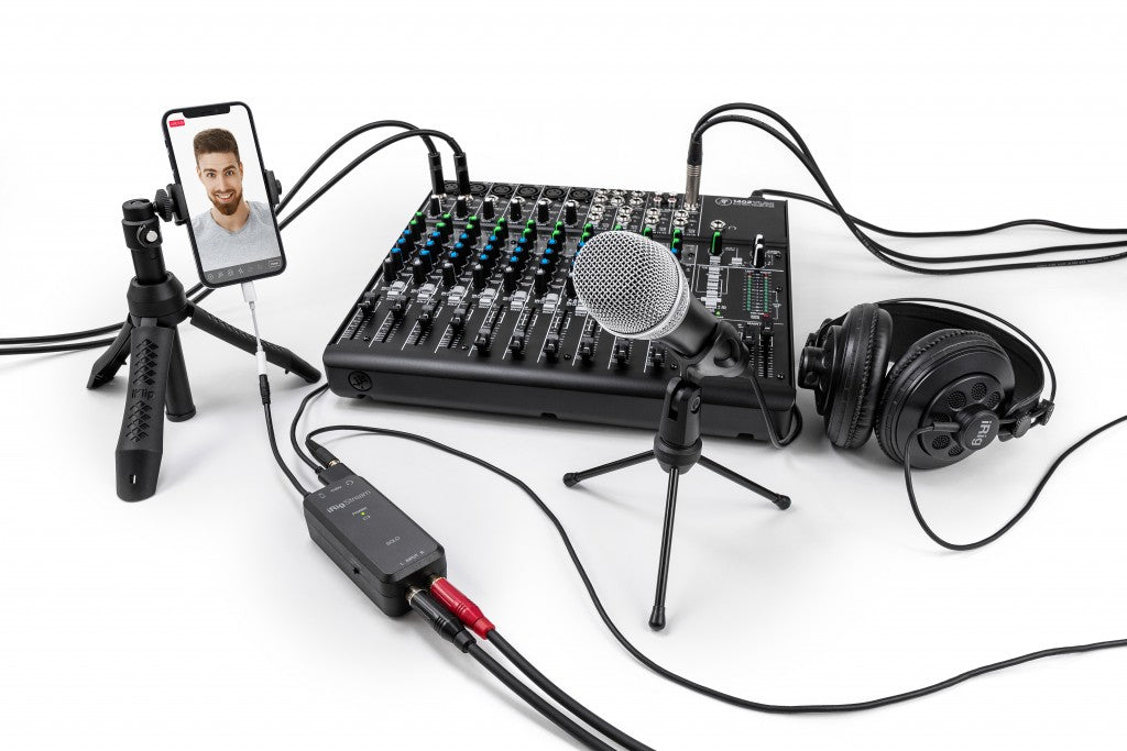 IK Multimedia iRig Stream Solo - 3-in, Mono-out Streaming Audio