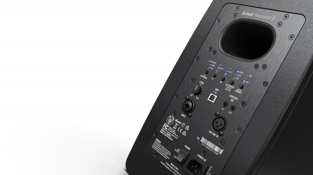 IK Multimedia iLoud Precision 5 - Handcrafted, 5" Digitally Controlled Studio Monitor (Single Unit) - NEW