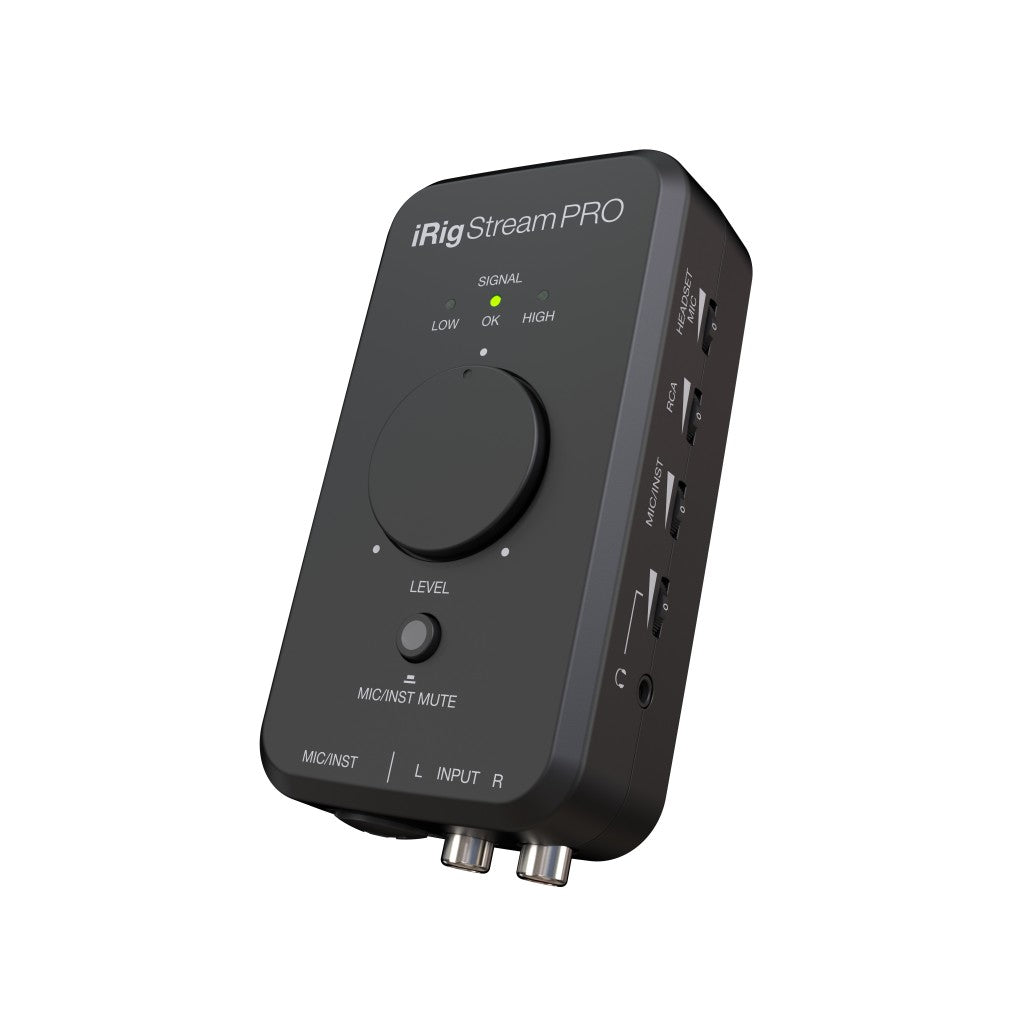 IK Multimedia iRig Stream Pro - 4-in, 2-out Streaming Audio Interface