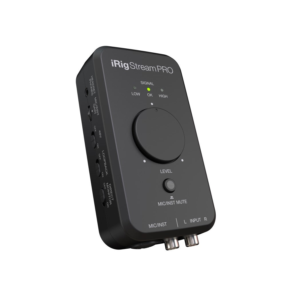 IK Multimedia iRig Stream Pro - 4-in, 2-out Streaming Audio Interface