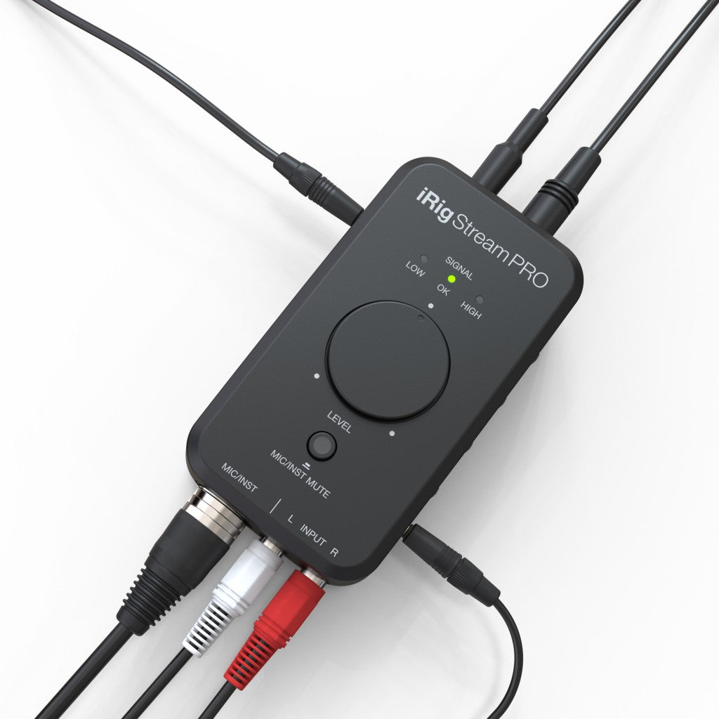 IK Multimedia iRig Stream Pro - 4-in, 2-out Streaming Audio Interface