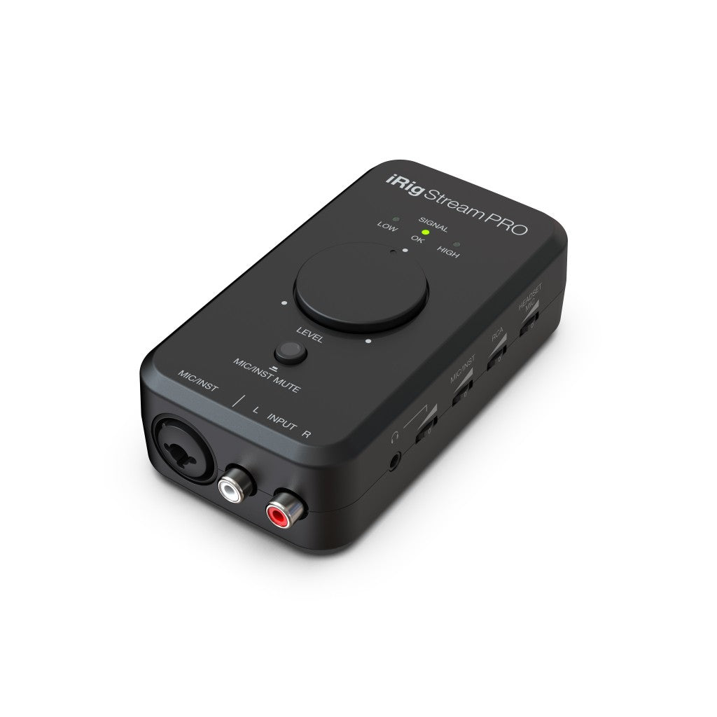 IK Multimedia iRig Stream Pro - 4-in, 2-out Streaming Audio Interface