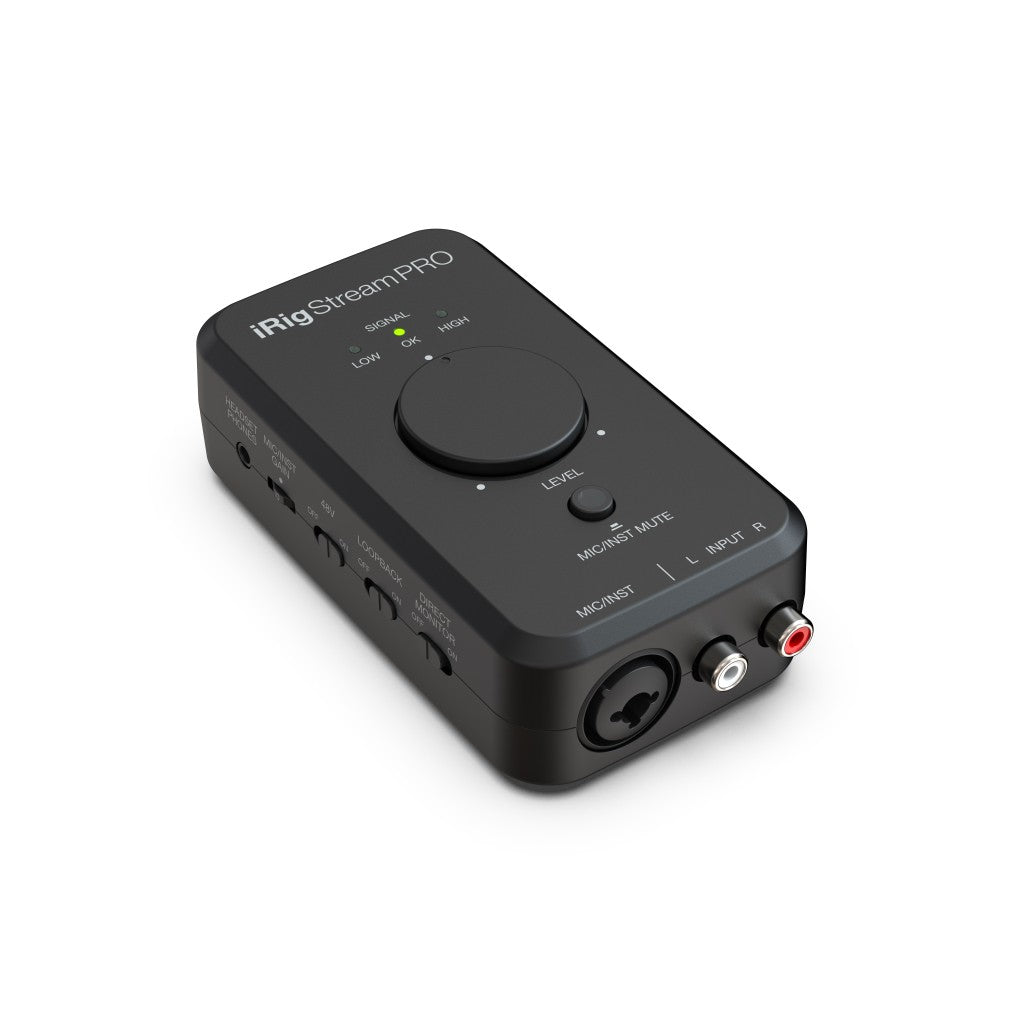 IK Multimedia iRig Stream Pro - 4-in, 2-out Streaming Audio Interface