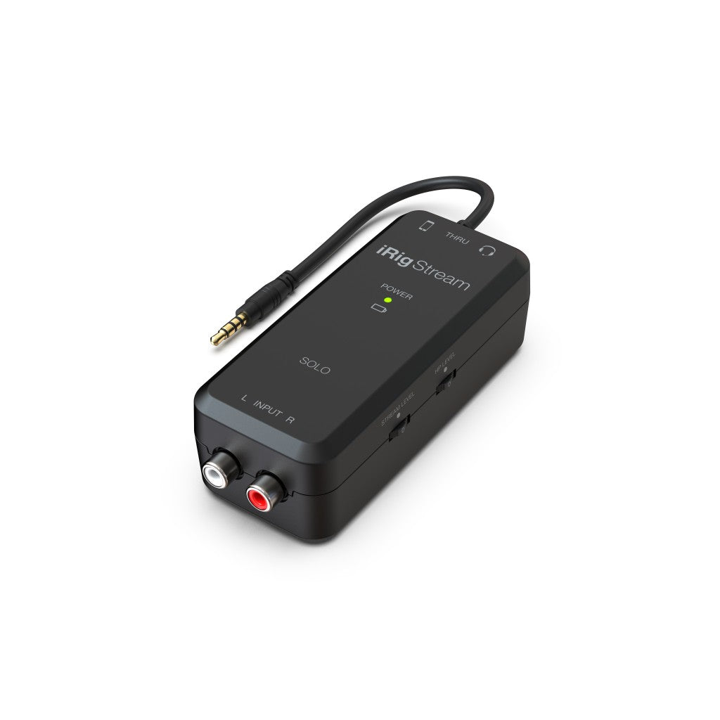 IK Multimedia iRig Stream Solo - 3-in, Mono-out Streaming Audio