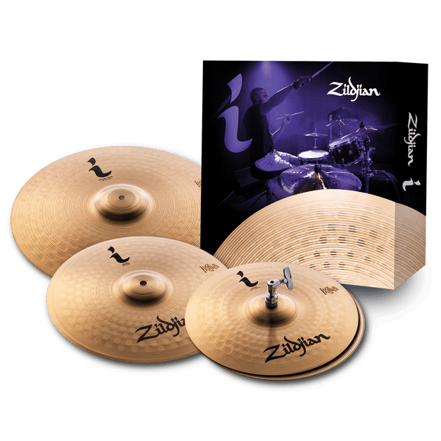 ZILDJIAN I Series Essentials Plus Cymbal Pack (13 HiHat / 14 Crash / 18 Crash Ride)