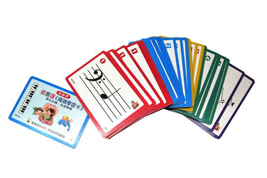 《貝多芬》識譜學習卡-低音譜