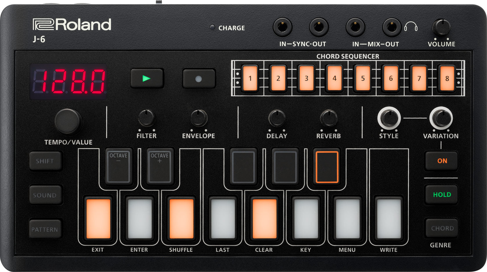 【超美品】Roland J-6 動作確認済 Roland AIRA Compact J-6 Chord Synthesizer — Tom Lee Music