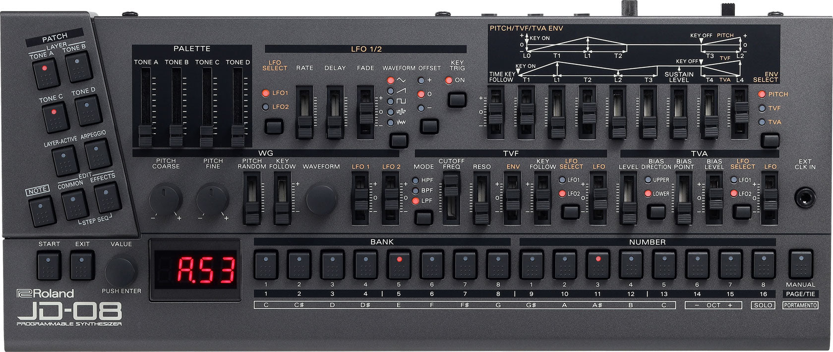 Roland JD-08 Sound Module — Tom Lee Music