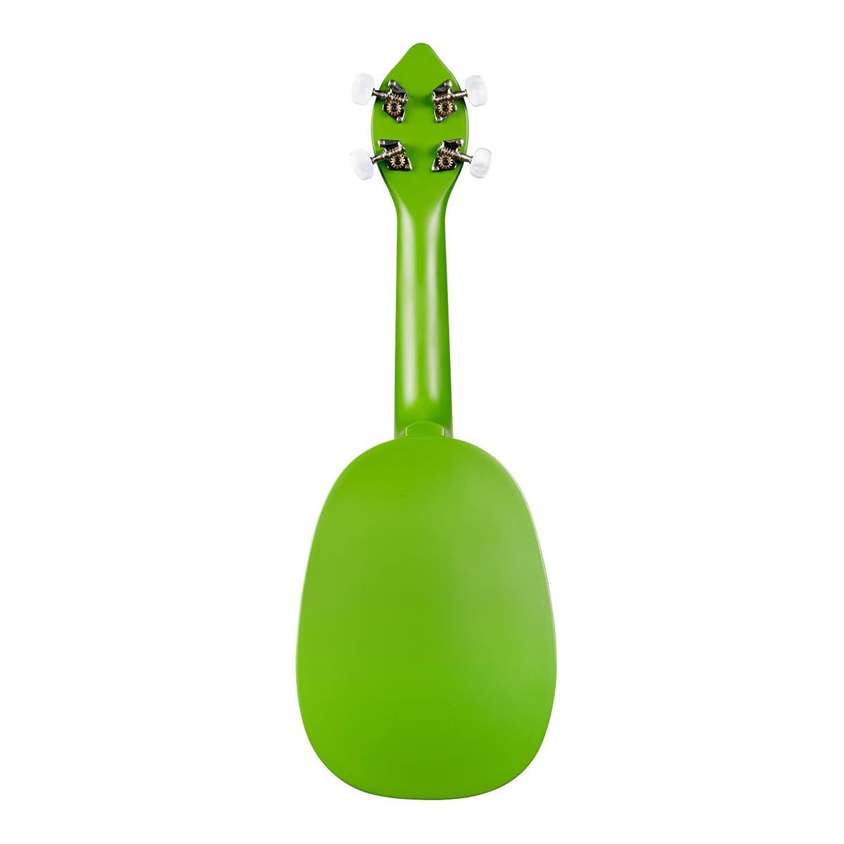 Kala Silk Screen Kiwi/Mahogany Pineapple Soprano Ukulele