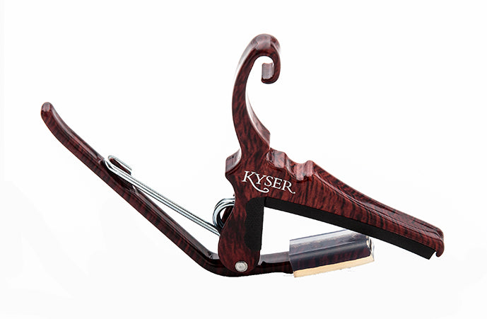 Kyser Quick-change Acoustic Guitar Capo (Rosewood)