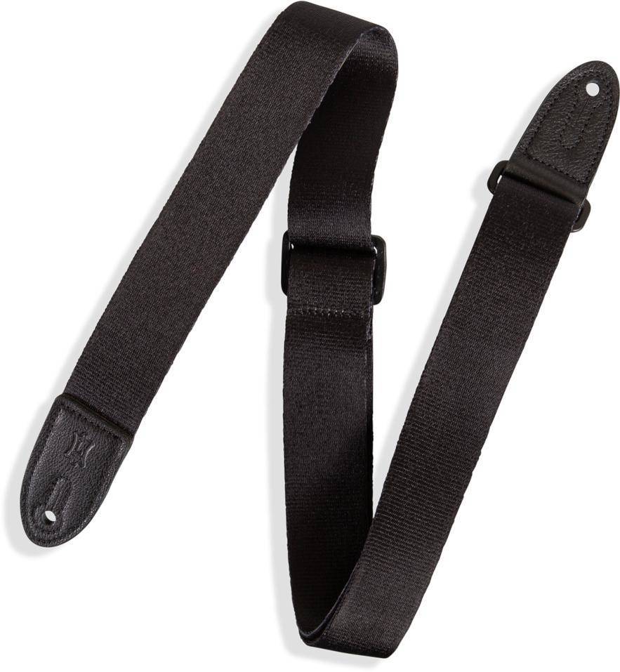 Levy's, Basic Black 1.5, Guitar Strap, MPJR-BLK
