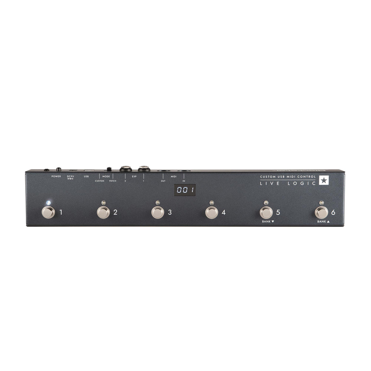 ギター blackstar livelogic USB MIDI CONTROLLER Blackstar Live Logic USB MIDI Controller — Tom Lee Music