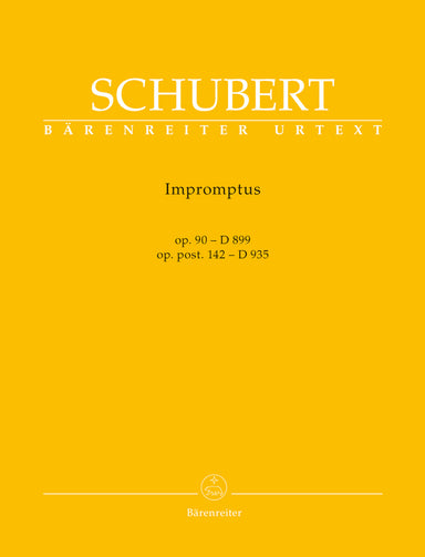 Schubert Impromptus op. 90 D 899, op. post. 142 D 935