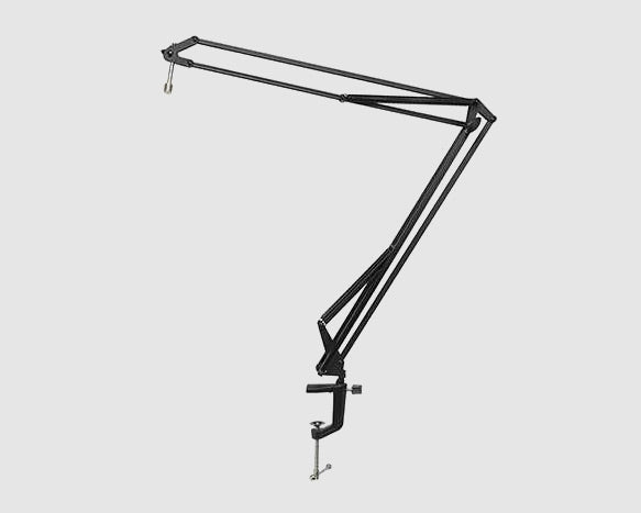 Mackie Carbon Premium USB Condenser Microphone + DB 100 Desktop Boom +  MC250 Professional Closed-Back Headphones + CR3-X 3" Multimedia Powered Monitor Pair