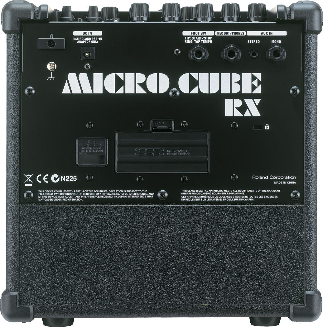 Roland MICRO CUBE RX Guitar Amplifier 結他擴音器 — Tom Lee Music Roland MICRO CUBE RX Guitar Amplifier 結他擴音器 — Tom Lee Music