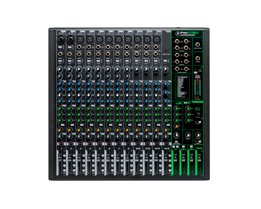 Mackie PROFX16v3  16-Channel Professional Effects Mixer with USB