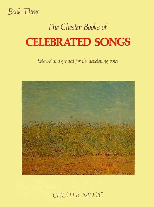 The Chester Book Of Celebrated Songs - Book Three
