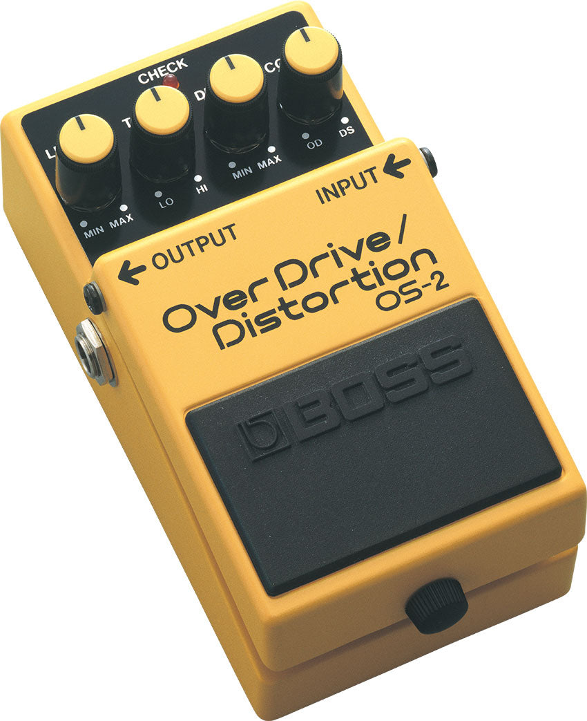 BOSS OS-2 OverDrive/Distortion 結他效果器— Tom Lee Music