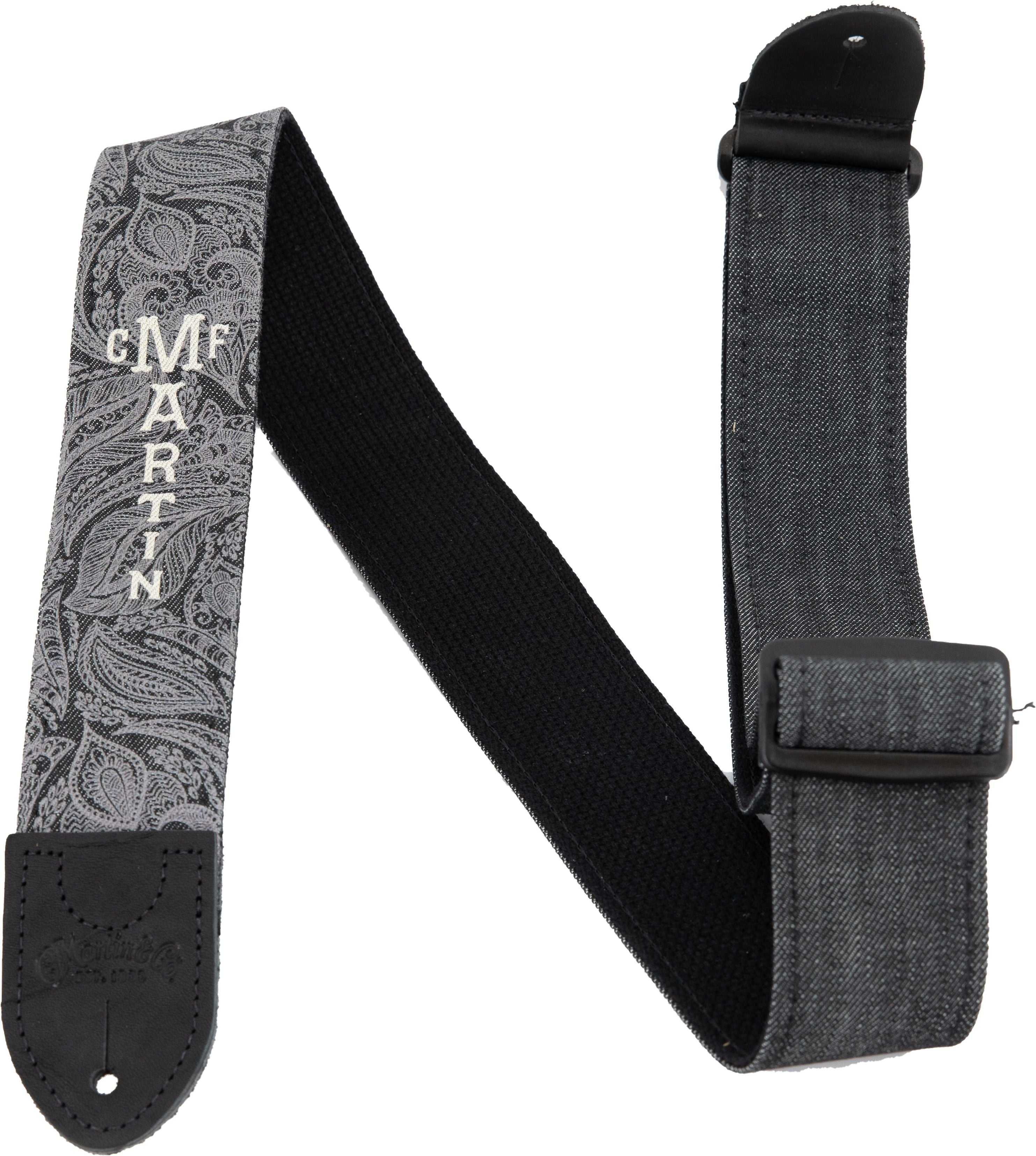 Martin Denim Guitar Strap - Paisley (A0109) — Tom Lee Music