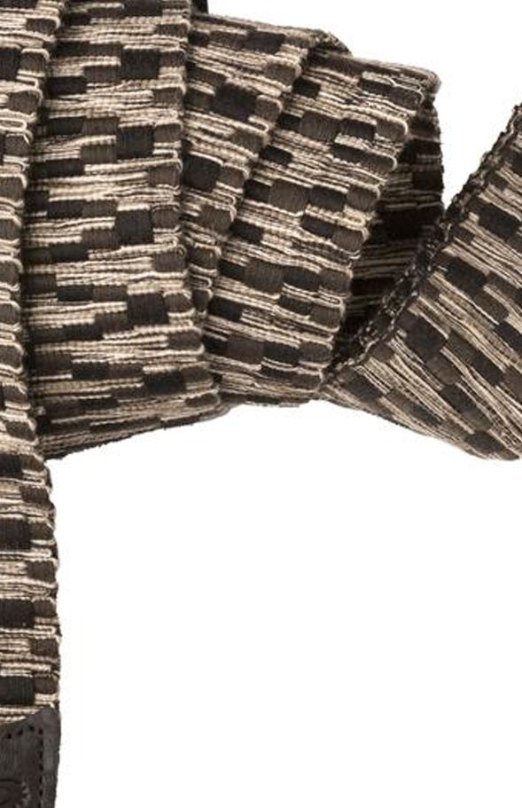 PRS 2" Woven Guitar Strap - Black/Gray