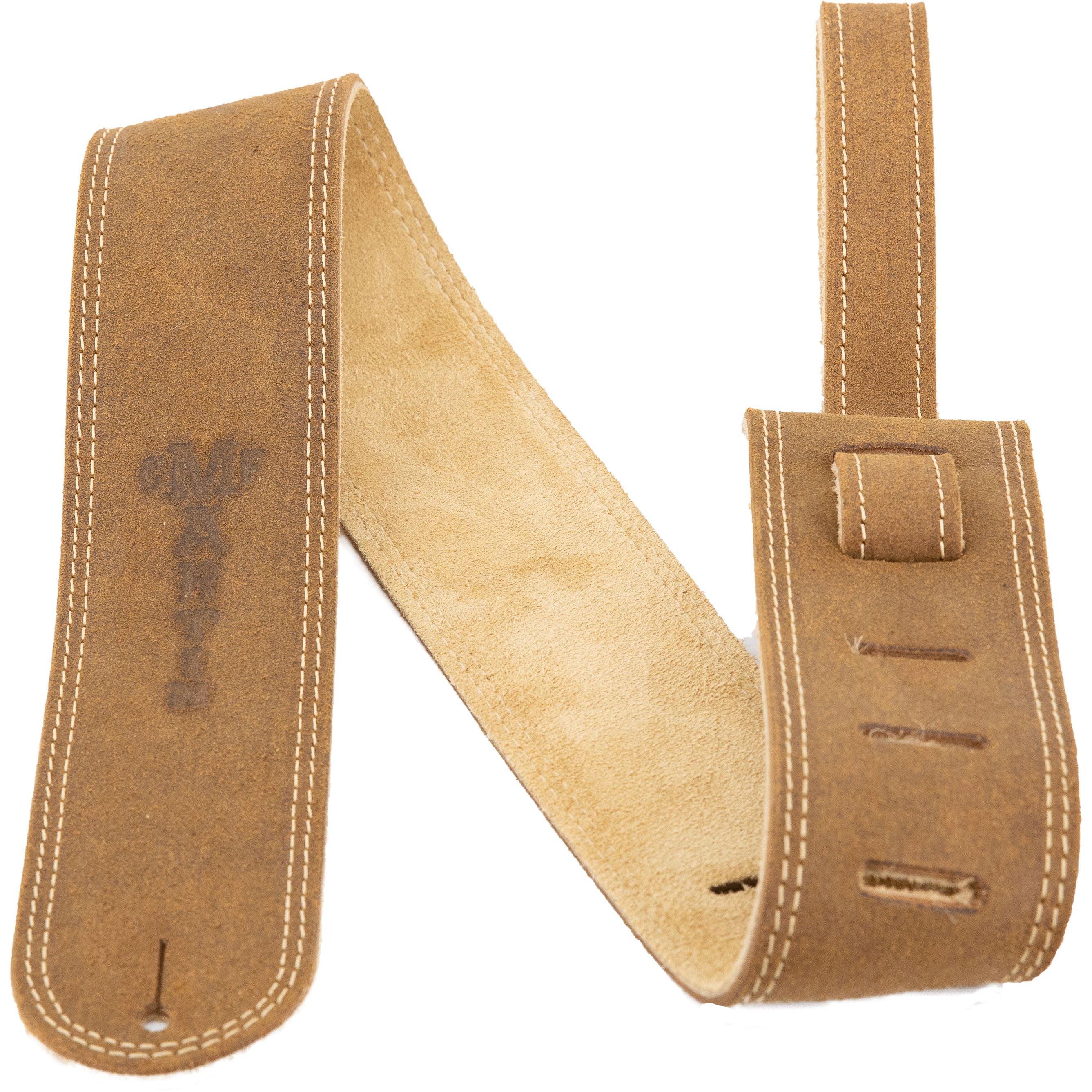 Martin Belt Leather Antiques Doublee Suede Strap (A0027)