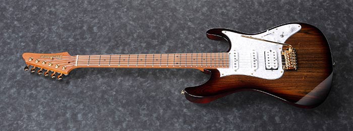 IBANEZ AZ Premium Series AZ224BCG Electric Guitar (DET : Deep Espresso Burst)