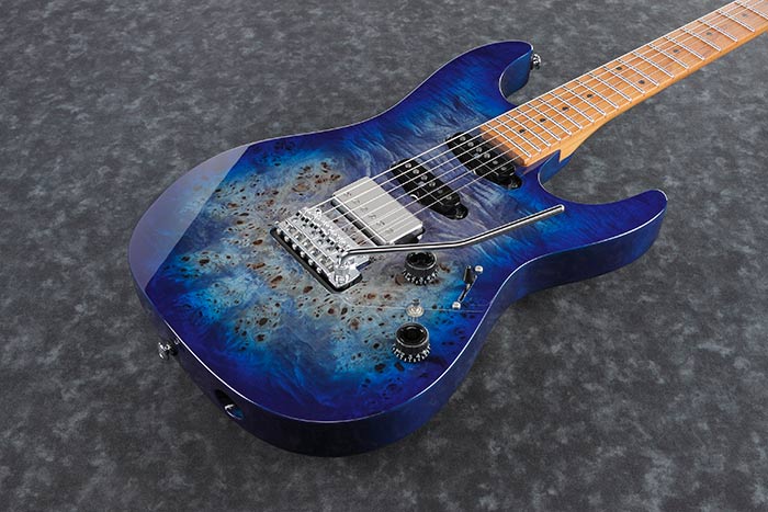 IBANEZ AZ Premium Series AZ226PB Electric Guitar (CBB : Cerulean Blue Burst)