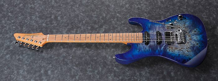 IBANEZ AZ Premium Series AZ226PB Electric Guitar (CBB : Cerulean Blue Burst)