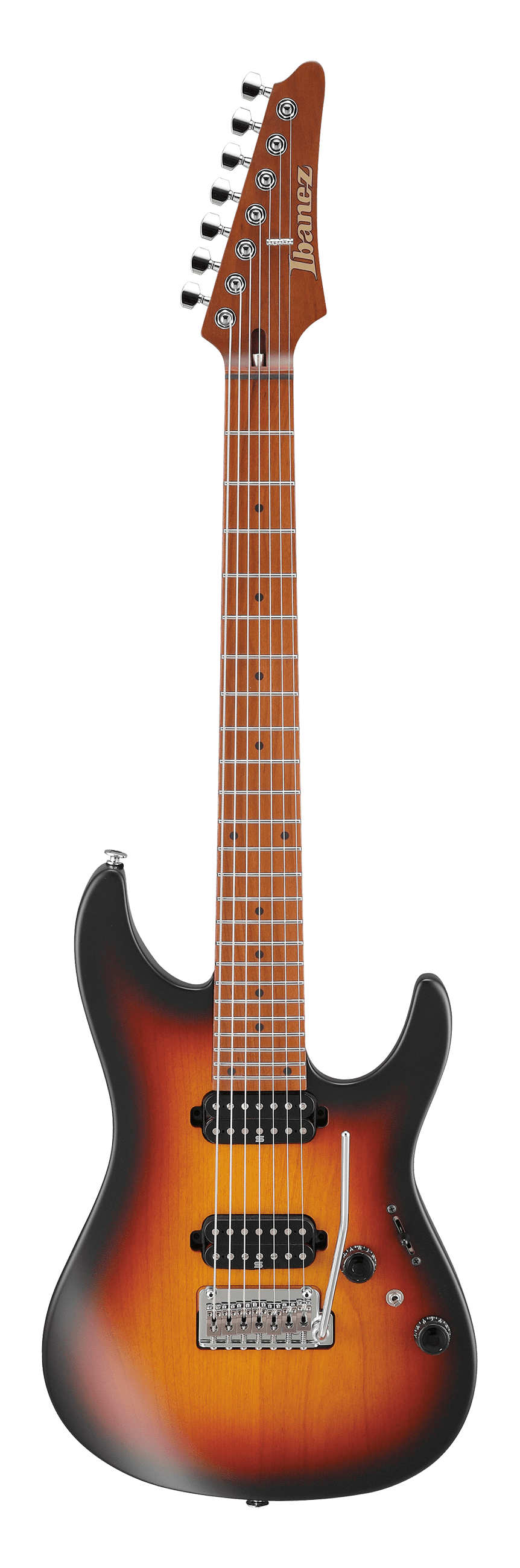 IBANEZ AZ Prestige Series AZ24027 Japan Made 7-String Electric Guitar (TFF : Tri-fade Burst Flat)