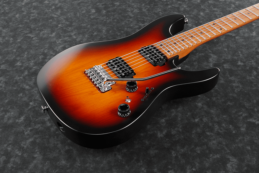 IBANEZ AZ Prestige Series AZ2402 Japan Made Electric Guitar (TFF : Tri-fade Burst Flat)