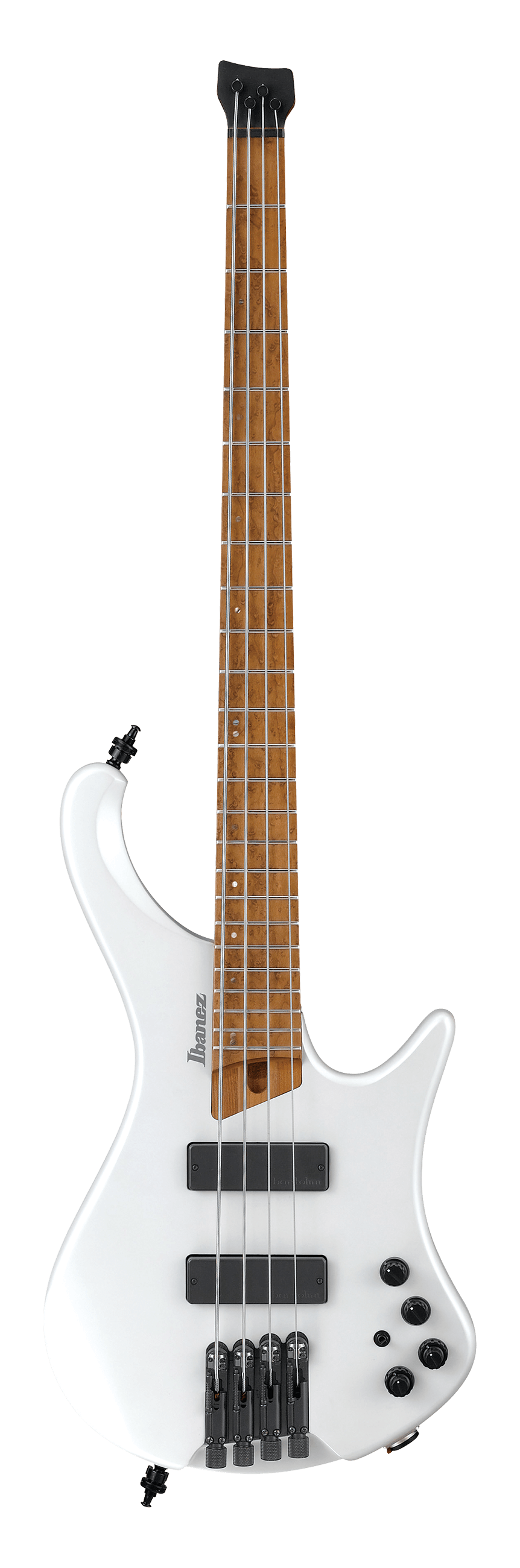IBANEZ Bass Workshop EHB1000 4-String Headless (Pearl White Matte) Bass Guitar 低音電結他