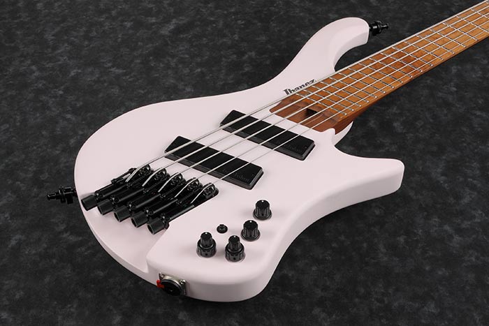 IBANEZ Bass Workshop EHB1005MSPPM 5-String Headless (Pastel Pink Matte) Bass Guitar 低音電結他