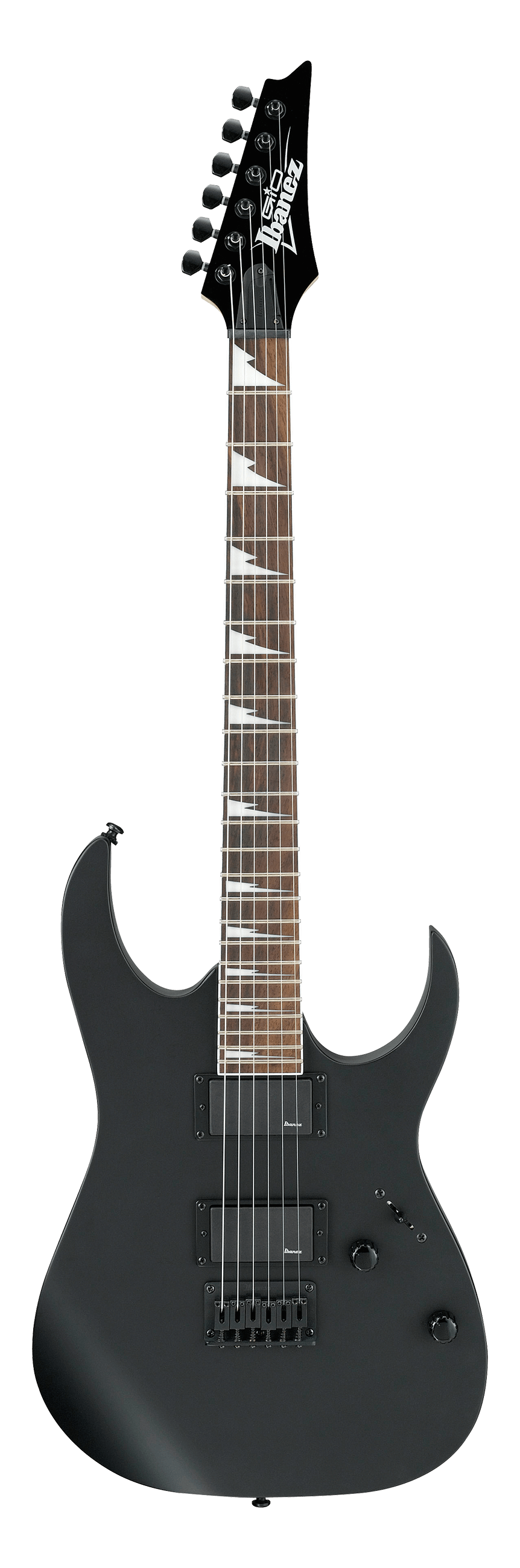 IBANEZ GIO Series GRG121DX Electric Guitar (BKF : Black Flat)