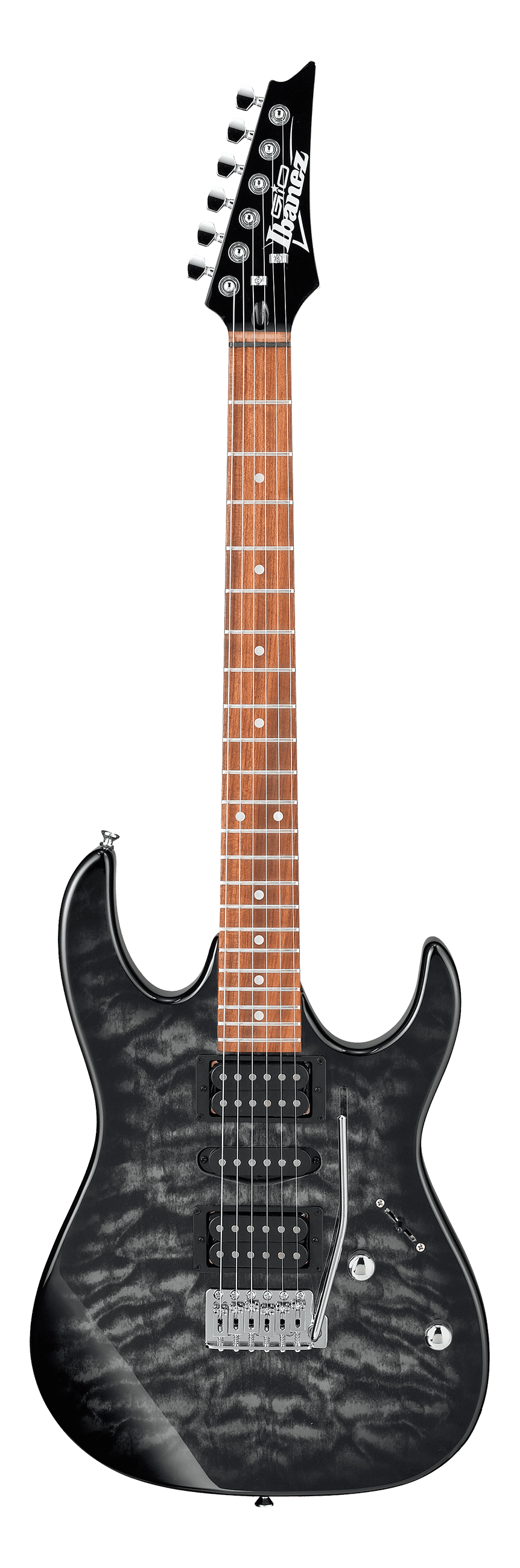 IBANEZ GIO Series GRX70QA Electric Guitar (TKS : Transparent Black Sunburst)