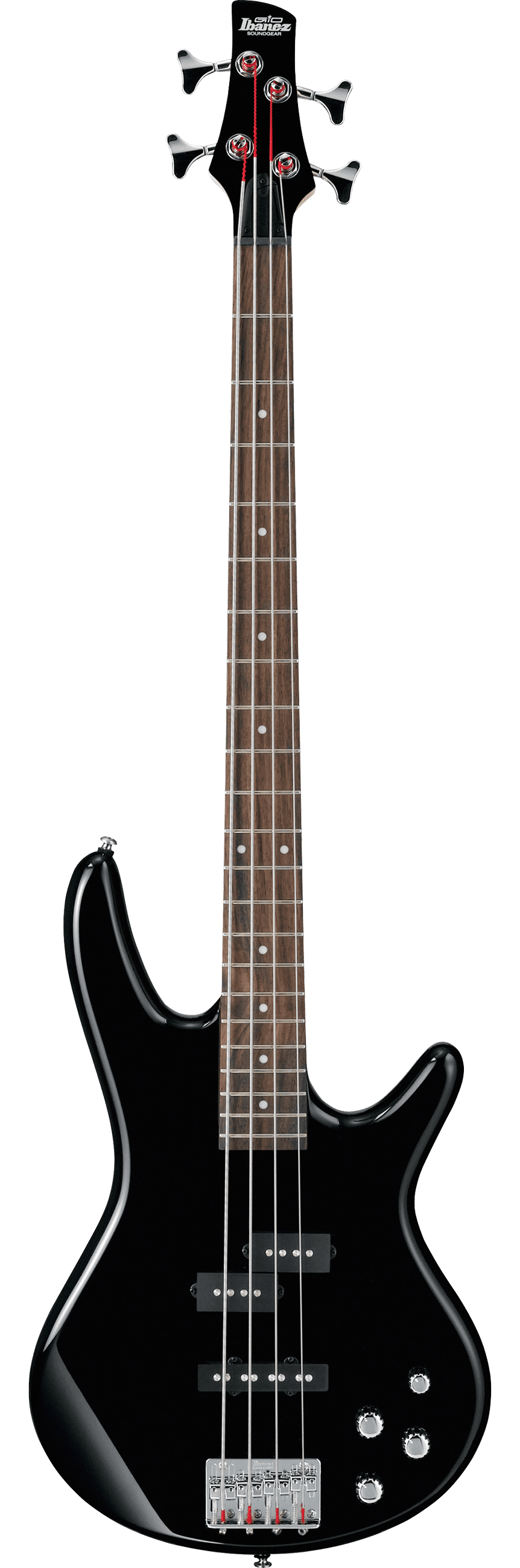 IBANEZ GIO Series GSR200 Electric Bass Guitar, 4-String (BK