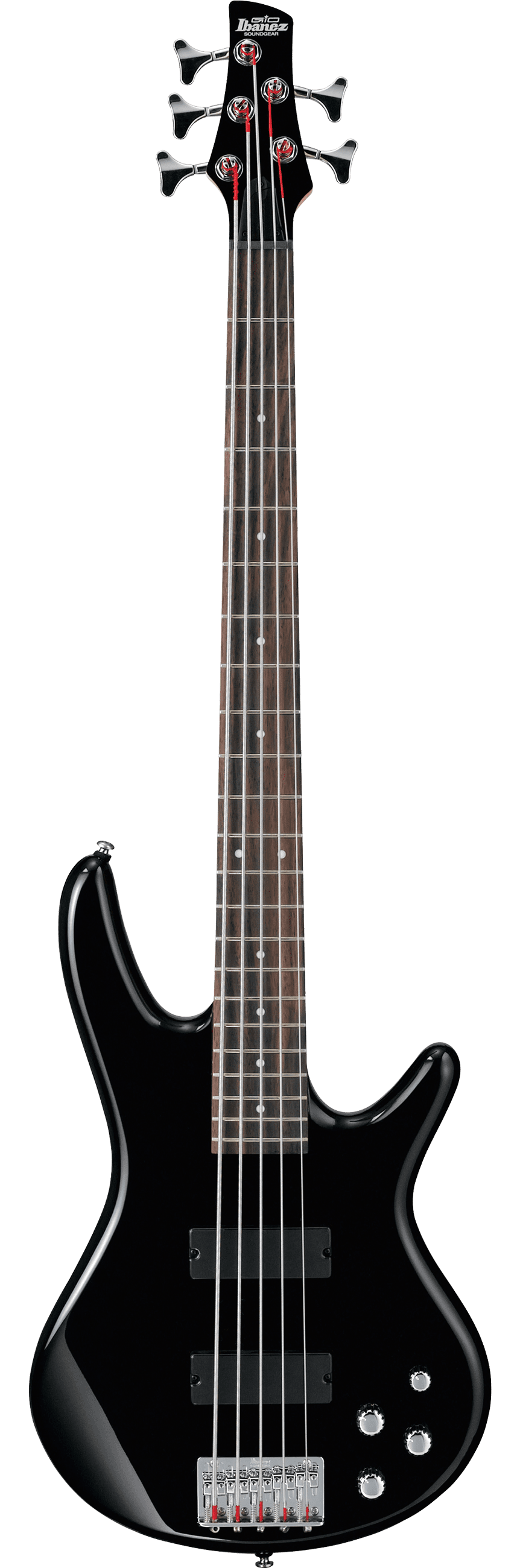 IBANEZ GIO Series GSR205B Electric Bass Guitar, 5-String (BK : Black)