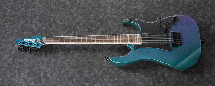 IBANEZ RG Series RG631ALF Axion Label Electric Guitar (BCM : Blue Chameleon)