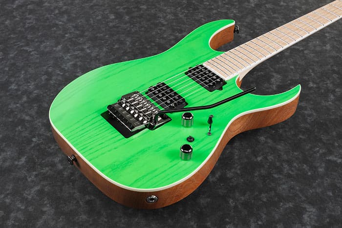Ibanez Prestige RGR5220MTFG (Transparent Fluorescent Green) Japan Made Electric Guitar 電結他