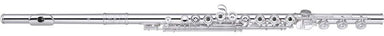 Miyazawa 603 Series PB603REH Sterling Silver C Flute, Silver MZ Headjoint