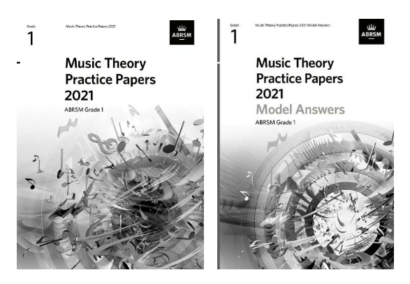 (Package) ABRSM Music Theory Practice Papers + Model Answers 2021, Grade 1