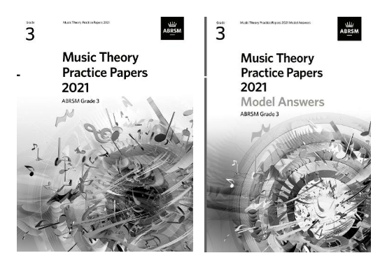 (Package) ABRSM Music Theory Practice Papers + Model Answers 2021, Grade 3