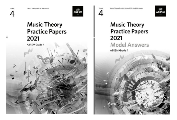 (Package) ABRSM Music Theory Practice Papers + Model Answers 2021, Grade 4