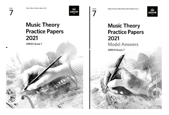 (Package) ABRSM Music Theory Practice Papers + Model Answers 2021, Grade 7