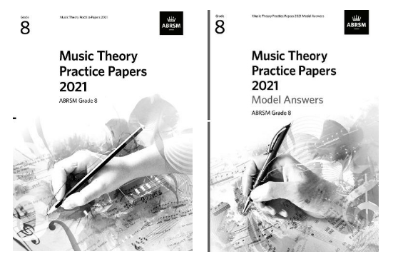 (Package) ABRSM Music Theory Practice Papers + Model Answers 2021, Grade 8