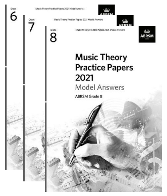 (Package) ABRSM Music Theory Practice Papers Model Answers 2021, Grade 6-8