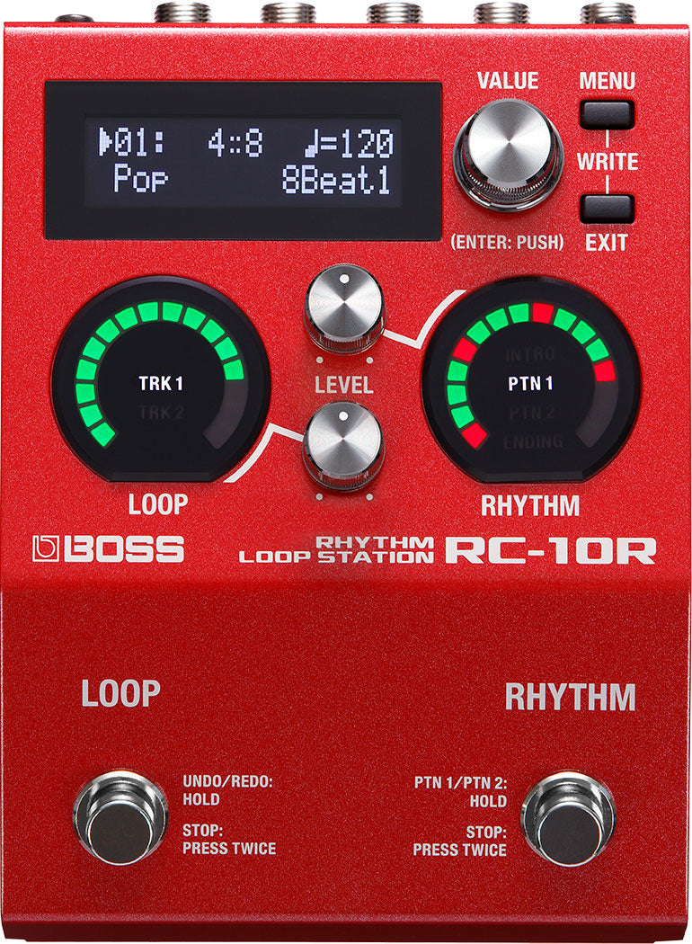 BOSS RC-10R & FS-7 (外箱・ア ダプターなし) BOSS RC-10R Rhythm Loop Station 效果器— Tom Lee Music