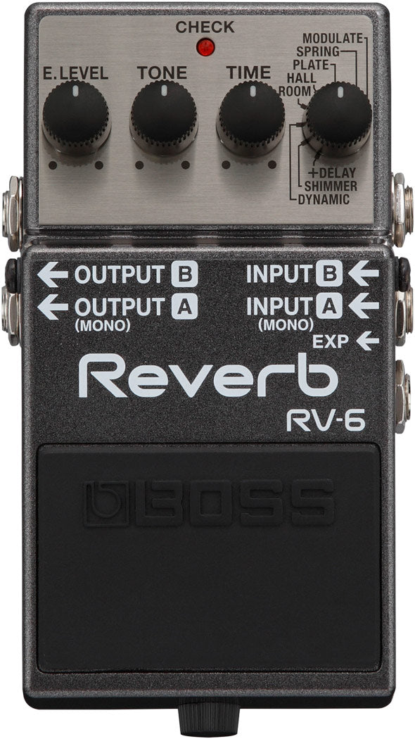 BOSS RV-6 Reverb 結他效果器 — Tom Lee Music